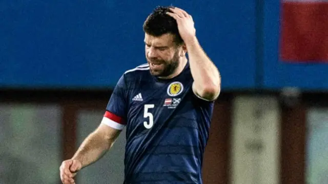 Scotland defender Grant Hanley