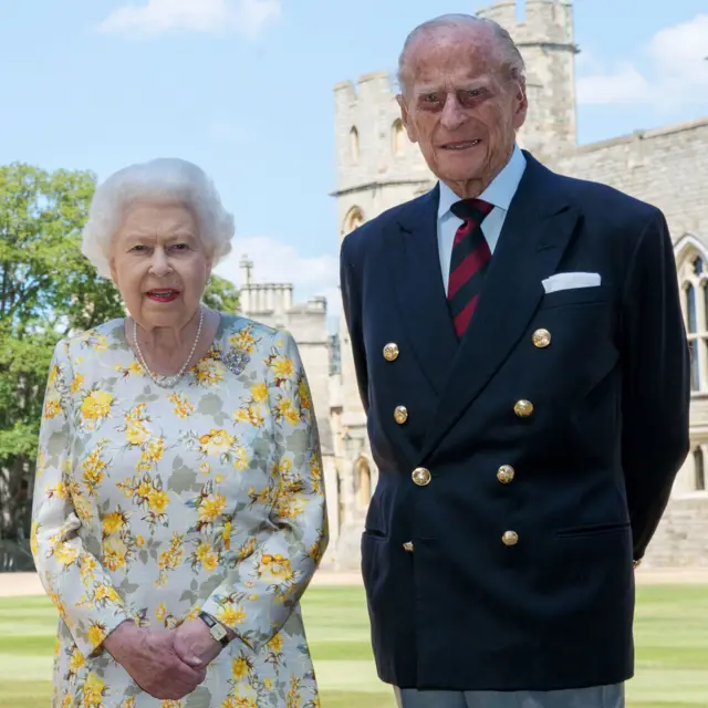 The Queen with her late husband, Prince Philip, Duke of Edinburgh