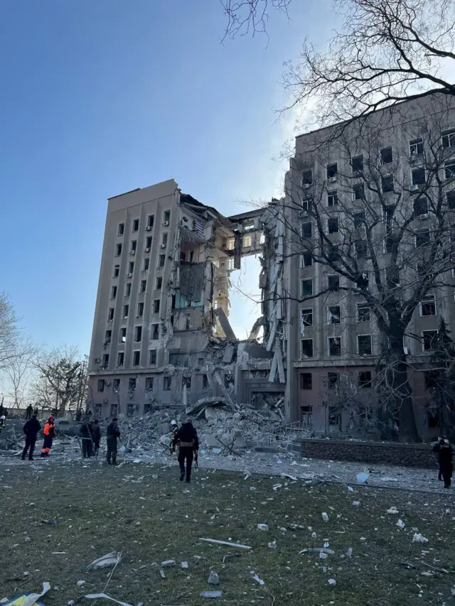 Building in Mikolaiv