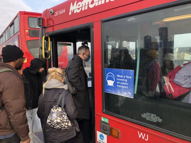 Bus in Willeseden