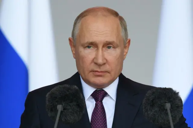 Russian President Vladimir Putin (file photo)