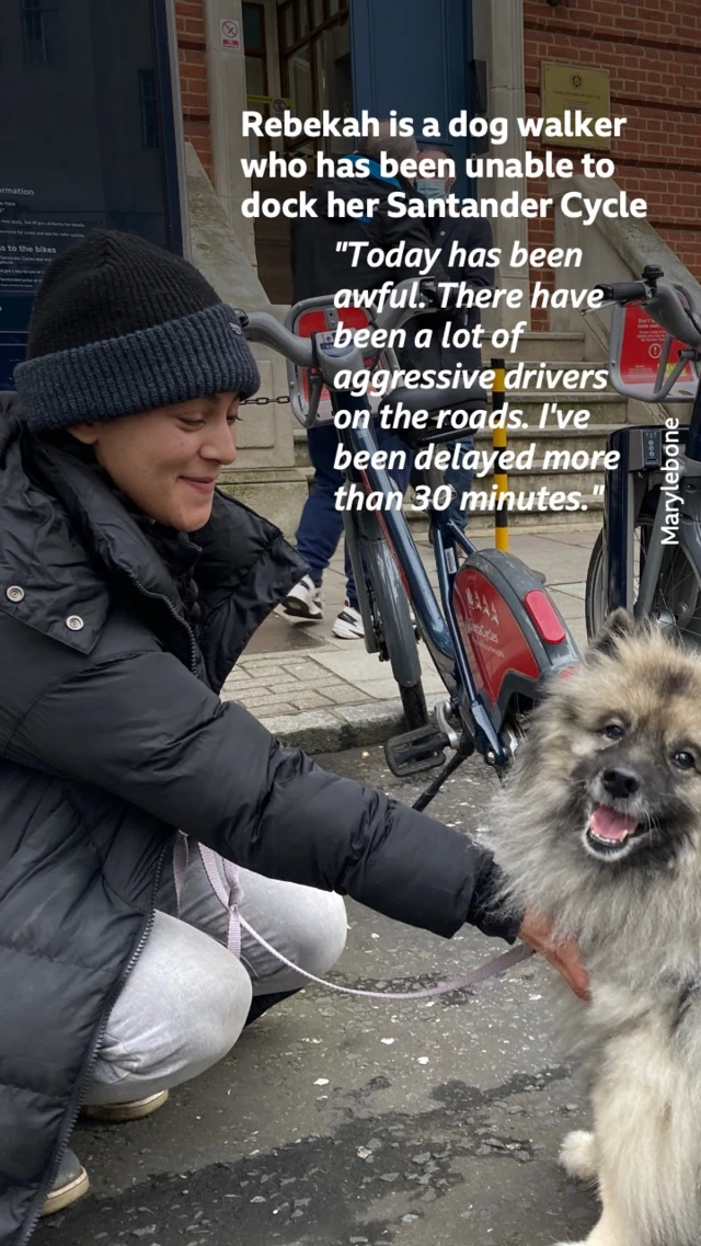 Woman and dog