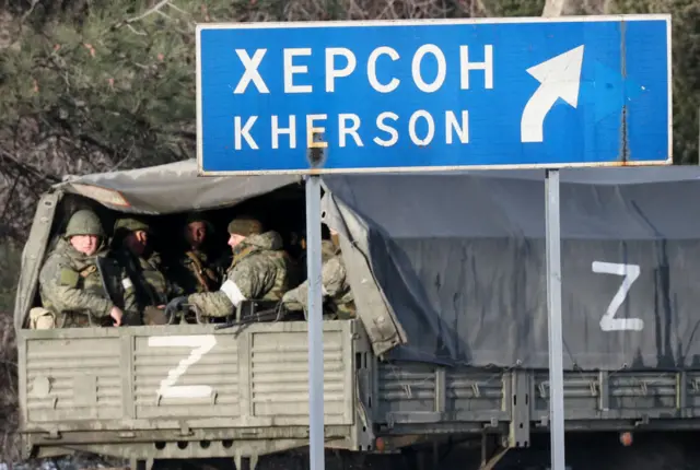 Russian troops