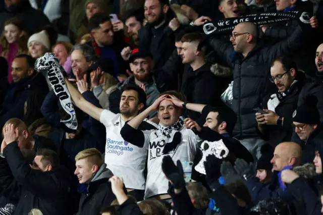 Boreham Wood fans