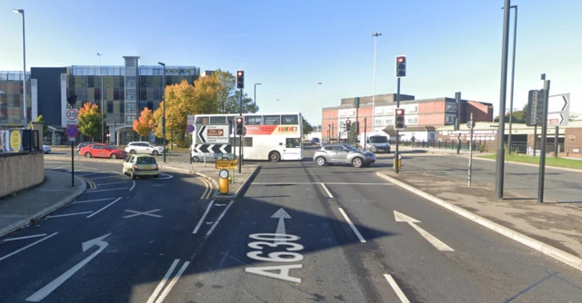 Centenary Way at the junction with Drummond Street.