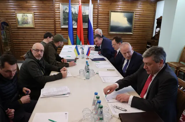 Negotiators in Belarus