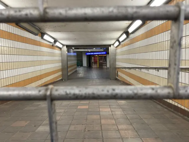Charing Cross station closed