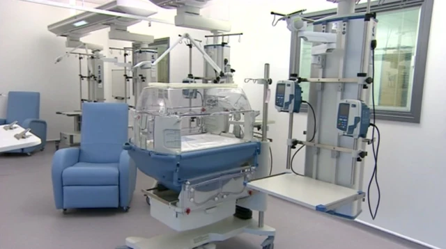 Maternity bed at Princess Royal Hospital, Telford