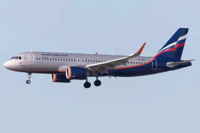 Aeroflot aircraft