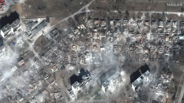 Mariupol after bombing