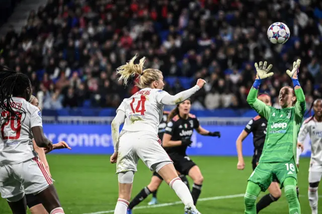 Ada Hegerberg scores opener