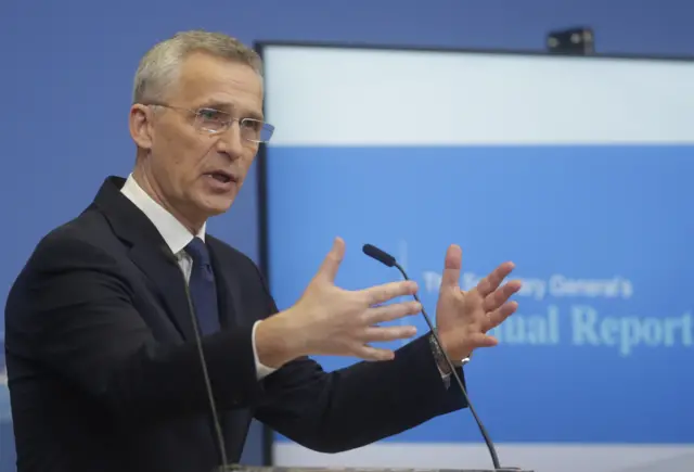 Nato Secretary General Jens Stoltenberg