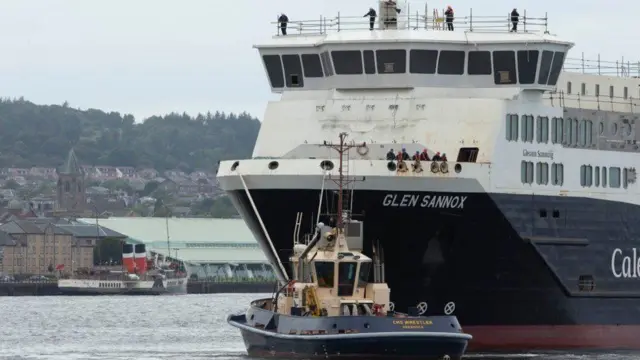 Glen Sannox is one of two ferries yet to be fully completed