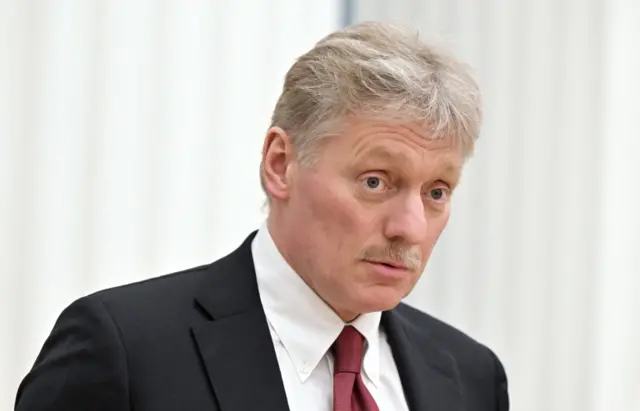 Kremlin spokesman Dmitry Peskov