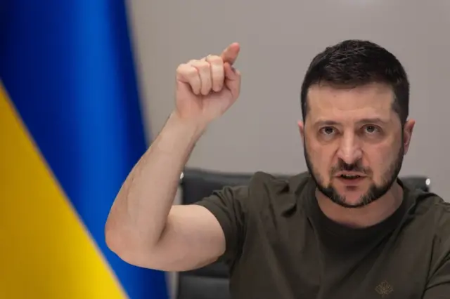 Ukrainian President Zelensky