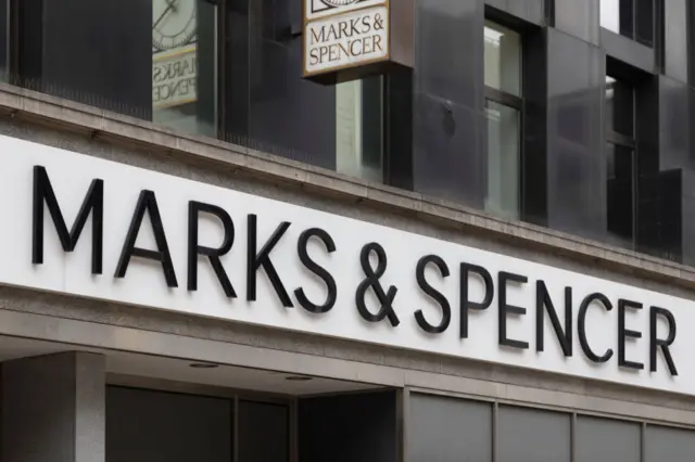 M&S store front