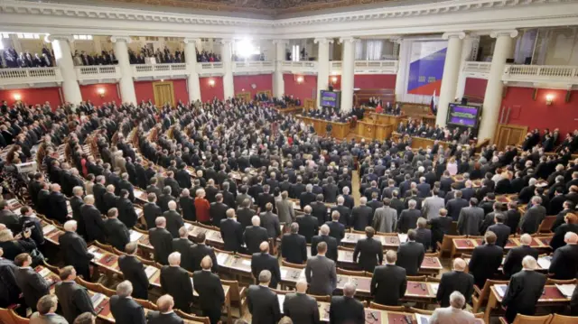 Russia's national parliament passed a new law Friday that criminalises spreading "fake news" about the war in Ukraine