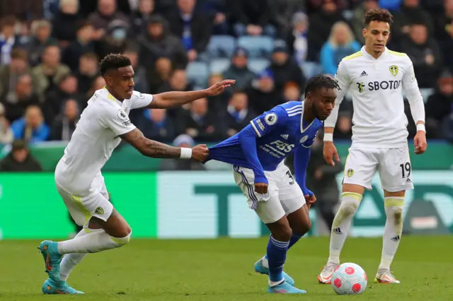 Junior Firpo, Leeds United, Ademola Lookman, Leicester City