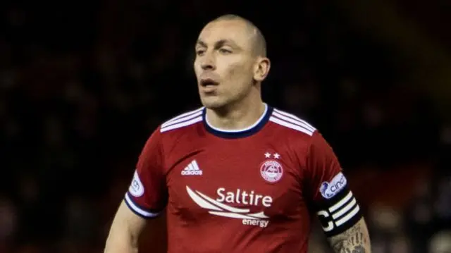 Aberdeen midfielder Scott Brown