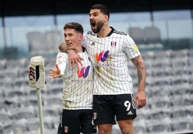 Fulham celebrate