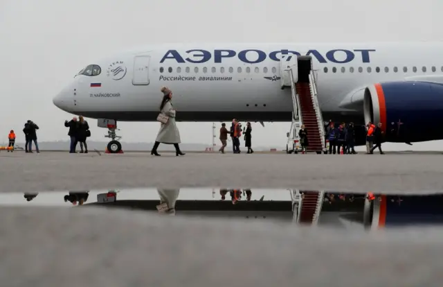 Aeroflot plane