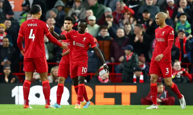 Sadio Mane, Virgil van Dijk, Liverpool, West Ham