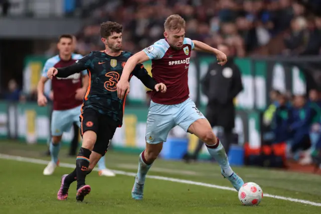 Christian Pulisic, Charlie Taylor, Burnley, Chelsea