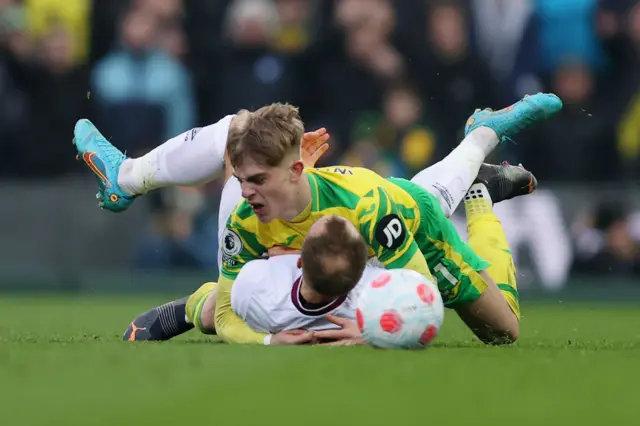 Brandon Williams, Christian Eriksen, Norwich City, Brentford