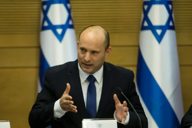 Israeli Prime Minister Naftali Bennett (file photo)