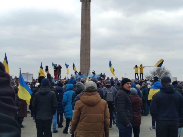 Protests in Kherson