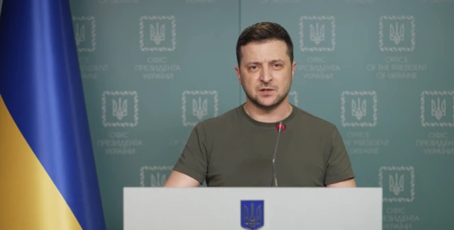 Volodymyr Zelensky address