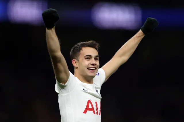 Sergio Reguilon scores for Tottenham