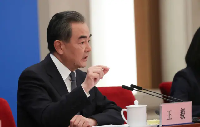 China's Foreign Minister Wang Yi (file photo)