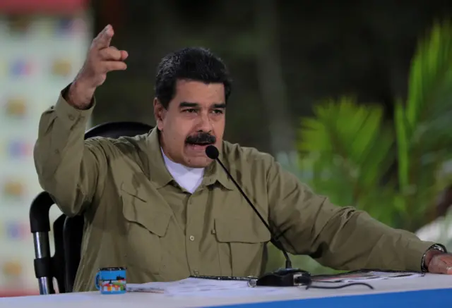 Venezuelan President Nicolas Maduro