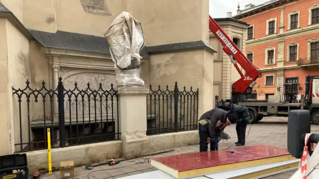 Protecting Lviv's cultural treasures