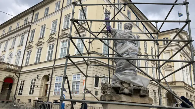 Protecting Lviv's cultural treasures