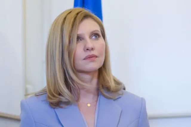 Ukraine's First Lady Olena Zelenska in 2019