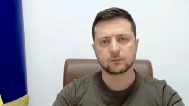 Ukrainian President Volodymyr Zelensky