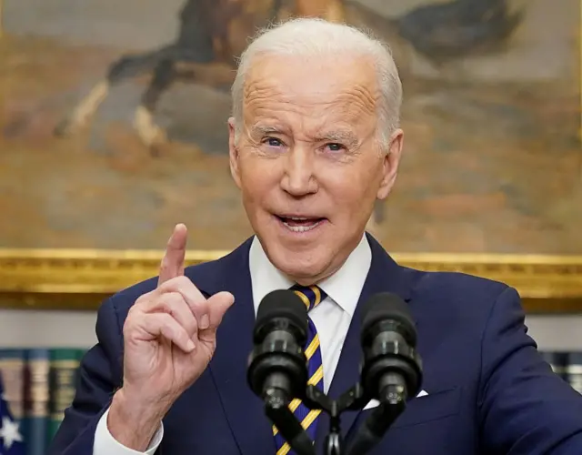 US President Joe Biden. Photo: 8 March 2022