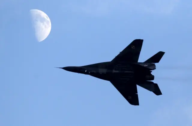 A Polish Air Force MiG-29 aircraft. File photo