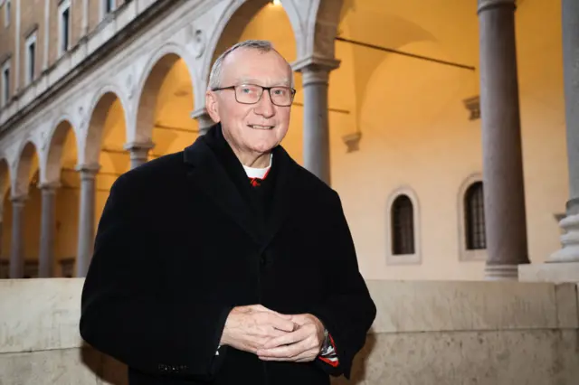 Vatican Secretary of State Cardinal Pietro Parolin