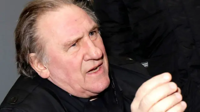 French actor Gerard Depardieu