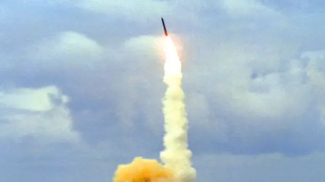 Minuteman III intercontinental ballistic missile