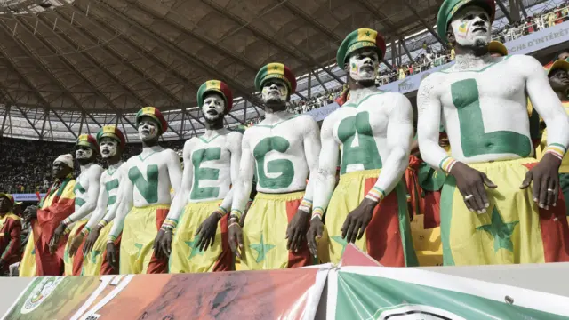 Senegalese fans