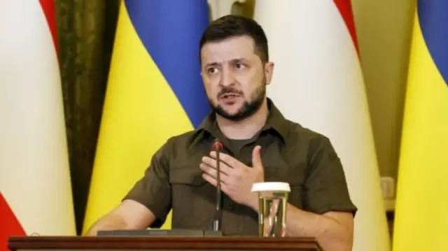 President Volodymyr Zelensky