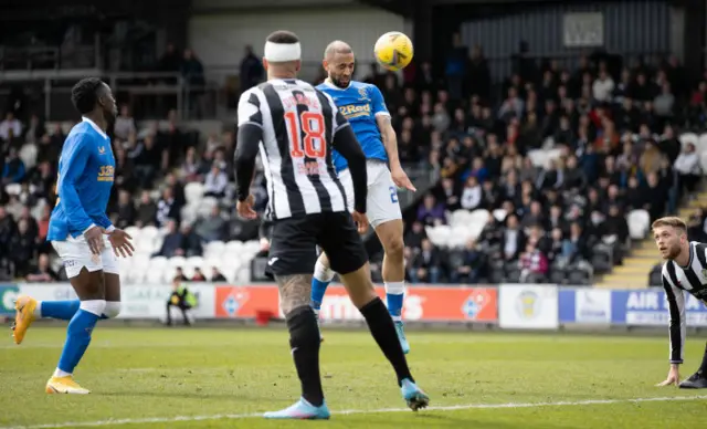 Kemar Roofe's scores Rangers' second goal