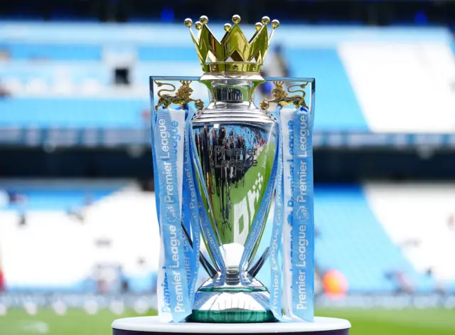 Premier League trophy