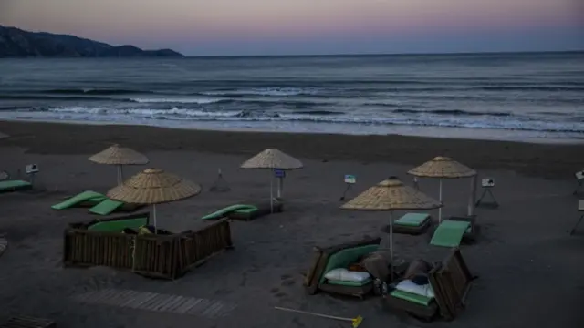 A Turkish beach