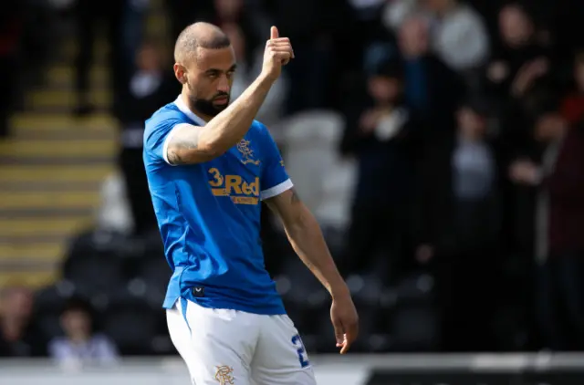 Rangers' Kemar Roofe celebrates