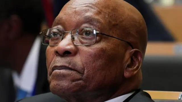 Jacob Zuma in court. Archive photo.